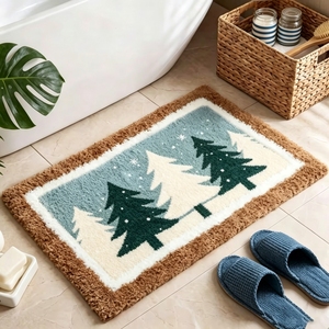 <span class=keywords><strong>Tapis</strong></span> <span class=keywords><strong>de</strong></span> <span class=keywords><strong>bain</strong></span> absorbant personnalisé marron et vert, <span class=keywords><strong>tapis</strong></span> <span class=keywords><strong>de</strong></span> <span class=keywords><strong>salle</strong></span> <span class=keywords><strong>de</strong></span> <span class=keywords><strong>bain</strong></span> tuftés à la machine, <span class=keywords><strong>tapis</strong></span> <span class=keywords><strong>de</strong></span> <span class=keywords><strong>bain</strong></span> luxueux doux antidérapants en peluche shaggy - Product Image 6