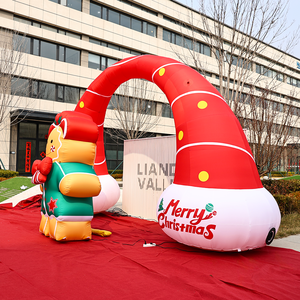 Arche gonflable de Noël en Oxford imperméable pour l'extérieur – Décoration de Noël gonflable - Product Image 5