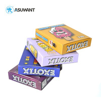 Sachets Mylar personnalisés avec logo, 3,5 g, en forme spéciale, pour bonbons, emballage holographique, pré-fabriqués, 3,5 g