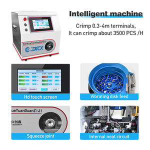 Mới tự động Uốn Tóc bồng máy thiết bị đầu cuối Uốn Tóc bồng máy cho dây cáp - Product Image 4