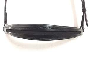 Bride d'équitation élégante personnalisable Bande de nez de qualité avec canal vide Produit de cheval à la mode avec logo personnalisé - Product Image 5