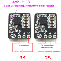 Module de chargeur rapide de batterie au Lithium IP2326 19W 2S 3S TYPE-C USB 5V à 8.4V /12.6V BMS 18650 Li-ion boost Conversion charge