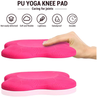 LADYGLOW Coussin de genou souple pour yoga avec protection épaisse pour les coudes, coussin pour les mains et la tête en matériau EVA pour la protection