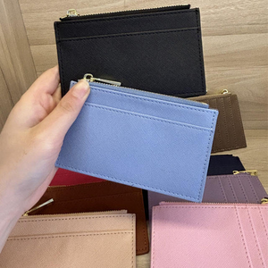 Portafoglio personalizzato da donna in finta pelle con Zip <span class=keywords><strong>e</strong></span> porta carte di credito - Product Image 2