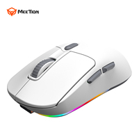 Souris sans fil Meetion GW38 RGB 2,4 GHz rechargeable DPI 8000 Souris gamer à charge magnétique Souris de jeu tri-mode pour ordinateur PC