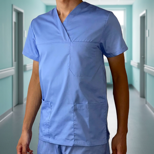 Ensemble de pantalon de gommage médical de qualité supérieure à séchage rapide avec fusion sans couture marque privée uniforme tricoté pour femmes pour une utilisation à l'hôpital - Product Image 2