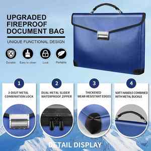 Bolsa de Mensajero para Portátil y Documentos, de Silicona, a Prueba de Fuego e Impermeable, de Moda, para Oficina y Viajes, para Todas las Estaciones, Directo de Fábrica - Product Image 6