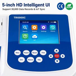 Analizador de Calidad del Agua TR6900C con Pantalla a Color de 5 Pulgadas, Medidor de COD, Amoníaco, Nitrógeno, Fósforo Total, Turbidez y SS, 16 Orificios - Product Image 3