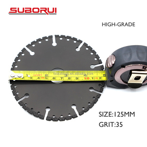 Sugorui 125毫米4英寸金属切割机涡轮钎焊金刚石锯切割刀片盘用于钢铁方形立方体不锈钢 - Product Image 2