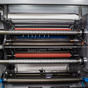 HJS500-1100D à grande vitesse refendage rembobinage feuille PA PE film plastique papier découpeuse machine de rembobinage - Product Image 4