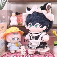 Vograce boneka desainer kustom 10cm 20cm, barang dagangan Kpop mewah gaya kustom dengan kain yang bisa dilepas