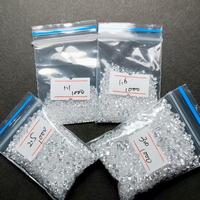 Vente en gros d'usine directe 3A/5A zircon cubique blanc pierres précieuses en vrac AAAAA qualité traité thermiquement 1mm trou bijoux taille 0.8mm-3.0mm
