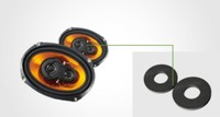 Aimant annulaire diamétralement magnétisé Permanent en ferrite professionnel Y35 pour haut-parleur noir Axial personnalisé