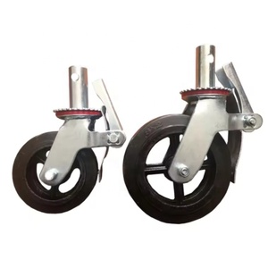 Roues de chariot de chantier réglables et extensibles robustes pour système de scène de chantier - Product Image 6