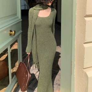 Nuovo Abito in Maglia per Donna, <span class=keywords><strong>un</strong></span> Outfit Autunnale e Invernale <span class=keywords><strong>di</strong></span> Alta Gamma per l'Inizio della Primavera - Product Image 1