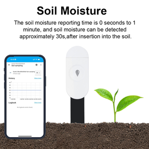 Sensor de Humedad del Suelo Inteligente Haozee Zigbee 3.0, Detector de Temperatura y Humedad, Control por Aplicación, Funciona con Batería, Compatible con el Hogar - Product Image 6