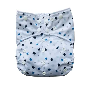 Factory Direct Sales Reusable Baby Washable Cloth Diaper Expediency Disassembly Baby Nappies For Sale