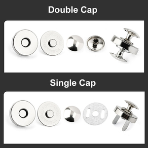 Trong Kho Đôi Cap Duy Nhất Cap 14Mm 18Mm Vòng Từ Snap Nút Khóa Cho Túi - Product Image 4