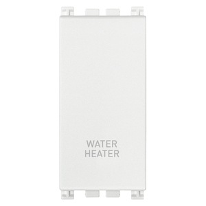 Interrupteur de chauffe-eau 2P 20AX Blanc 4,1x2,8x5,3 pouces - Product Image 1