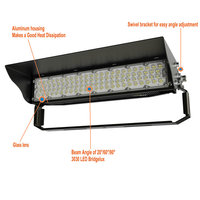 LED 250W directement d'usine, prix bas, meilleur projecteur pour jardin, éclairage de Sport de bonne qualité