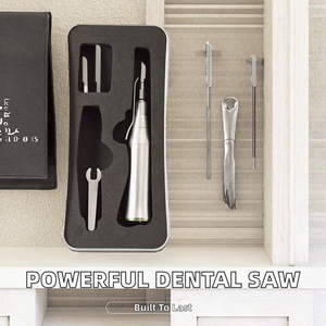 Pieza de Mano Recta Eléctrica Quirúrgica Dental para Cirugía, Implantes y Corte, con Hoja de Sierra Recíproca de Metal Resistente y Baja Vibración - Product Image 2