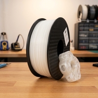 Filament d'imprimante 3D HELLO3D ASA 1,75 mm 1 kg 330 m de longueur Température d'impression 240°C pour FDM Fabriqué en Chine/Guangdong