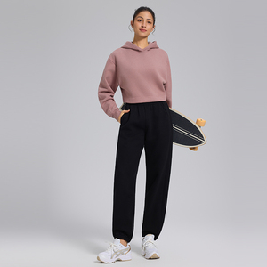 New Arrival Fall Winter Clothes Custom Jogger Pants Casual Loose Sport <strong>Ladies</strong> High Quality <strong>Fleece</strong> Sweatpants Women's <strong>Trousers</strong> - Product Image 6