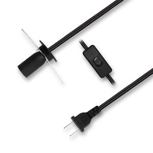 E26 e27 लैंप सॉकेट हमें लटकन लाइट 12 फीट कॉर्ड किट ऑन/ऑफ स्विच के साथ - Product Image 4