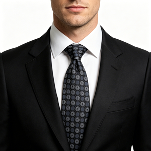 Cravate Classique Formelle pour Hommes, Cravates Rayées en Polyester pour la Vente en Gros - Product Image 5