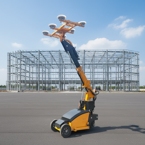 Nouvelle grue de levage de verre, <span class=keywords><strong>mini</strong></span> manipulateur télescopique CE, petit équipement de levage, grue manipulateur de verre pour mur rideau 500 kg - Product Image 1