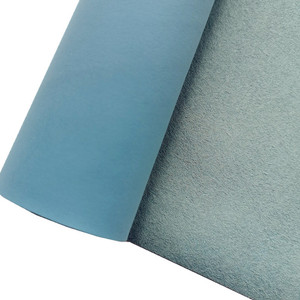 Material de Cuero Sintético de Microfibra de Primera Calidad, Resistente a la Abrasión, en Colores Sólidos, para Calzado - Product Image 2
