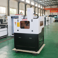 Coupeur de métal chinois petit 4040 CNC routeur fraisage sculpture Machine pour gagner de l'argent Table mobile bois routeurs demi-couverture