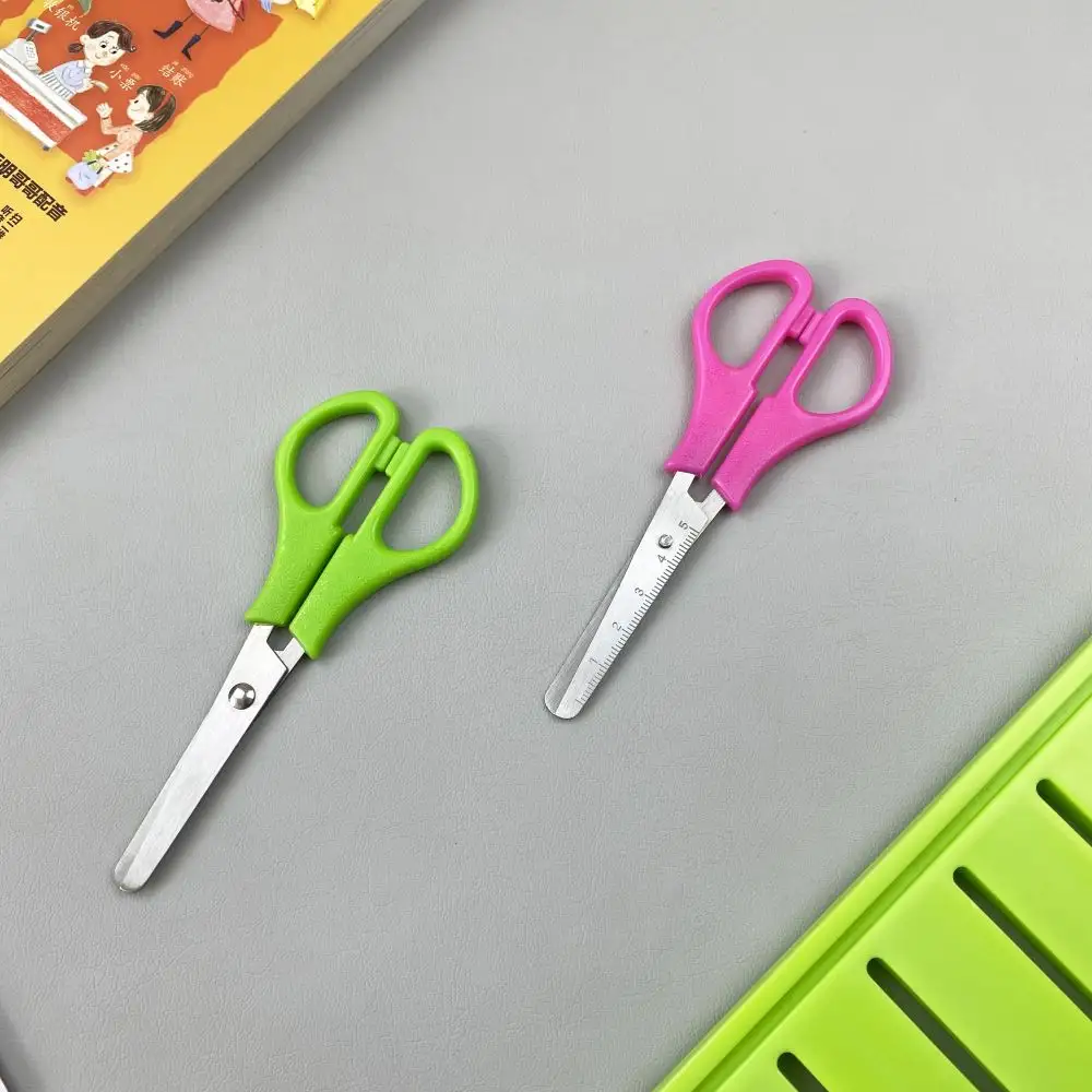 Office Supplies Stainless Steel Paper Cutting Multipurpose Office Scissor Diy Kids Paper-cutting Toy Scissors
