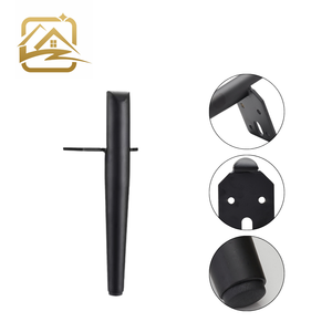 modern <b>sofa</b> <b>leg</b> factory 15cm/18cm chrome tube metal <b>sofa</b> <b>legs</b> iron furniture <b>legs</b> durable <b>for</b> <b>sofa</b> bed and cabinet - Product Image 2