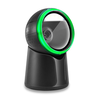 Lecteur de codes-barres omnidirectionnel 2D filaire pour bureau, plateforme de numérisation de codes QR, scanner de codes-barres pour supermarché