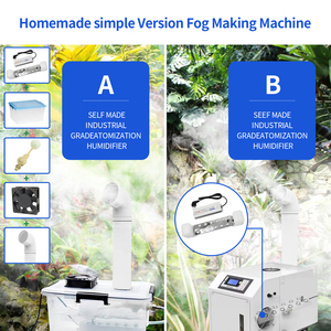 Bán Buôn 3-Đầu Siêu Âm Ao Máy Sương Mù Nước Máy Sương Mù Cho Halloween Sương Mù Trang Trí Nội Thất Mới Cho Ngoài Trời Nhà Kính Bãi Cỏ Rockery - Product Image 6