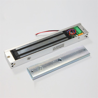 12V 280kgs 600lbs Serrure de porte de sécurité électrique Système de contrôle d'accès 280KG Aimant EM Maglock Serrure magnétique électromagnétique