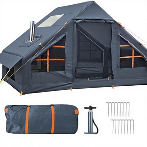 Tente gonflable portable pour l'extérieur avec pompe manuelle et ventilation - Product Image 1