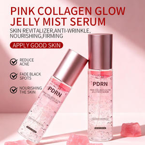 Suero Facial de Ácido Hialurónico, Niacinamida y Glutatión, Bruma de Colágeno en Gel Rosa, Suero de ADN de Salmón PDRN - Product Image 2