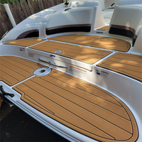 Tapis de sol pour cockpit de bateau Ya-ma-ha AR240 2016, en mousse EVA, imitation teck, SeaDek MarineMat, style Gatorstep, auto-adhésif