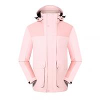 Veste à capuche pour homme en polyester, design personnalisé, imperméable, coupe-vent, respirante, pour la randonnée hivernale et les sports, doublure en microfleece