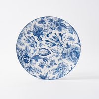 Vente en gros d'assiettes en céramique écologiques de style japonais Design classique Ustensiles en porcelaine pour la maison Hôtels Vaisselle