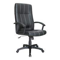 Chaise de bureau Silla Chaises de bureau d'ordinateur en cuir à dossier haut Appui-tête réglable Inclinaison et soutien lombaire