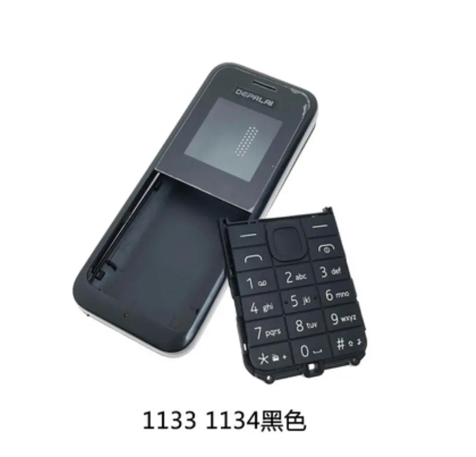 Full Housing Cover Full Complete Mobile For Nokia105 RM-1133 1134 Case Keypad Back Battery full housing