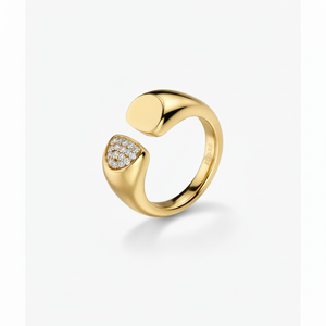 Anillo de Diamantes Sabine Open Signet - Product Image 1