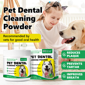 OIMMAI 120g Polvo Natural para Limpieza Dental <span class=keywords><strong>de</strong></span> Perros con Probióticos y Algas Marinas - Control <span class=keywords><strong>de</strong></span> Placa y Sarro, Suplemento para el Cuidado Dental <span class=keywords><strong>de</strong></span> Mascotas - Product Image 3