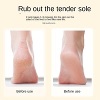 Lime à pieds carrée en acier inoxydable Longhui pour éliminer les peaux mortes, éliminateur de callosités, outil de lissage des pieds, gadget de beauté pour pédicure