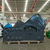 Marteau hydraulique de type triangle latéral à fort impact HB40G pour excavatrice lourde de 50 tonnes