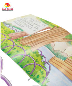 Impresión <span class=keywords><strong>de</strong></span> Libros <span class=keywords><strong>Infantiles</strong></span> <span class=keywords><strong>de</strong></span> Cartón con Encuadernación Cosida, Papel Recubierto Ecológico Personalizado en Guangzhou - Product Image 5