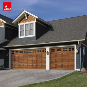 <span class=keywords><strong>Porte</strong></span> de garage sectionnelle <span class=keywords><strong>en</strong></span> <span class=keywords><strong>bois</strong></span> peint, prix bas, remplacement complet, fabricants de Guangdong, Allandgroup - Product Image 5
